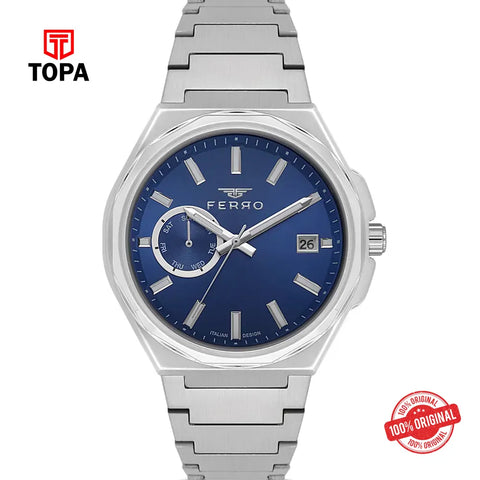 Ferro FM11765A-A3 Metal Band Men Watch - Topa