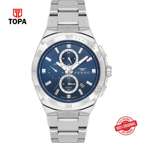 Ferro FM11782A-A3 Metal Band Men Watch - Topa