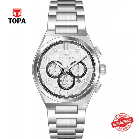 Ferro FM11783A-A Metal Band Men Watch - Topa