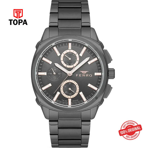 Ferro FM40126A-V Metal Band Men Watch - Topa