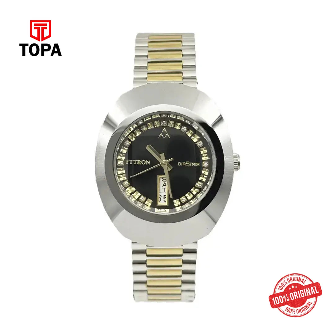 Fitron 9860M Men’s Two tone Watch - Topa