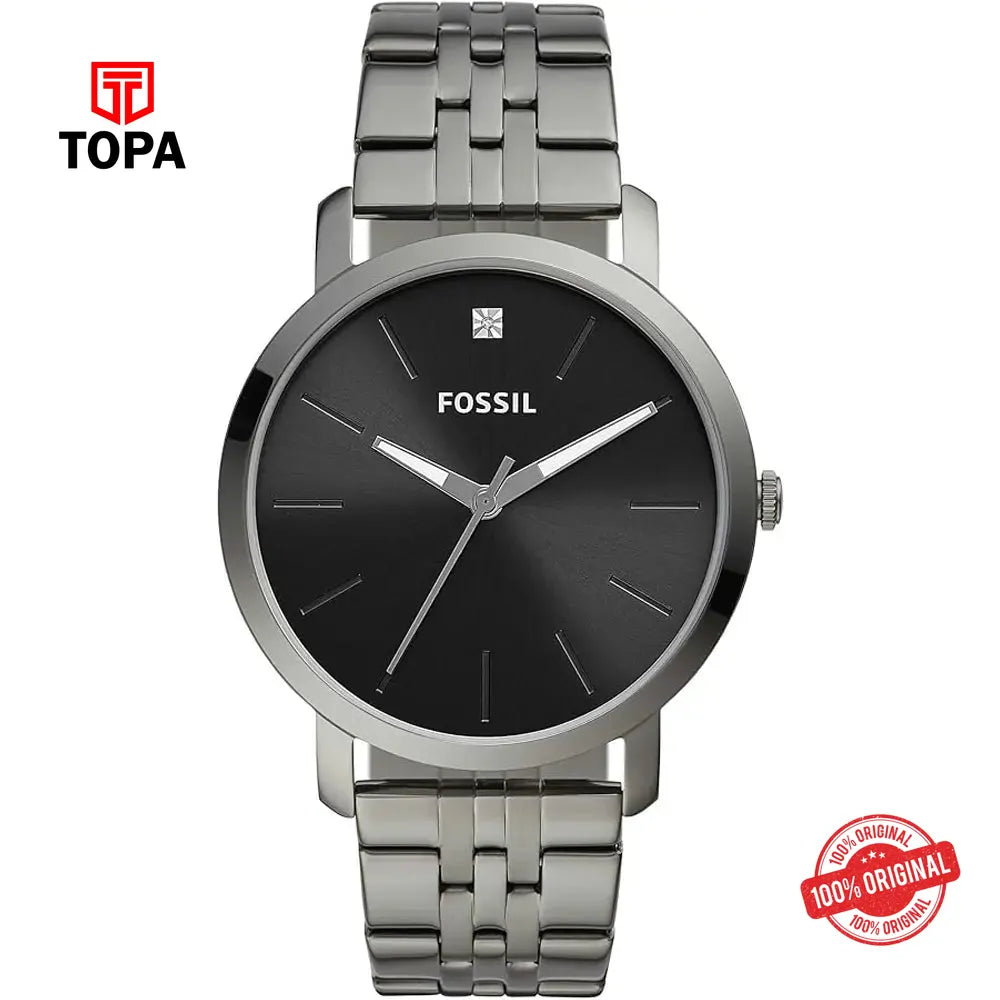 Fossil BQ-2419 Lux Luther Metal Band Men Watch - Topa