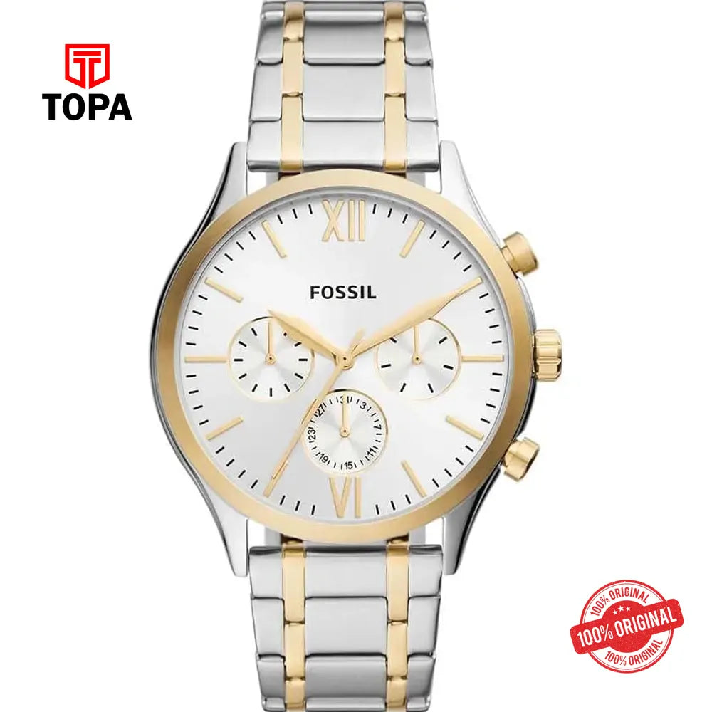 Fossil BQ-2698 Fenmore Metal Band Men Watch - Topa