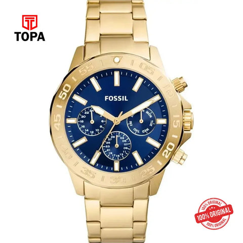 Fossil BQ-2706 Bannon Metal Band Men Watch - Topa