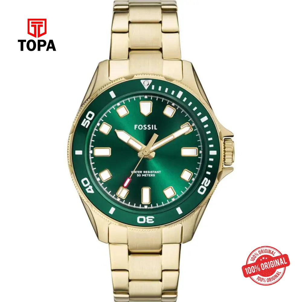 Fossil BQ-2884 Dalton Metal Band Men Watch - Topa