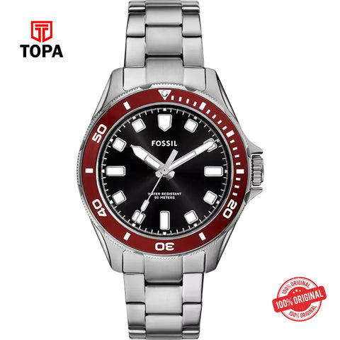 Fossil BQ-2896 Dalton Metal Band Men Watch - Topa