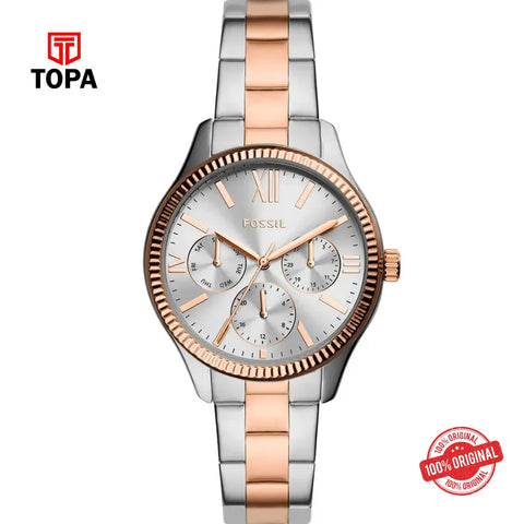Fossil BQ-3761 Rye Metal Band Women Watch - Topa