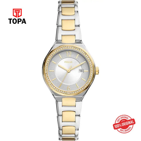 Fossil BQ-3802 Eevie Metal Band Women Watch - Topa