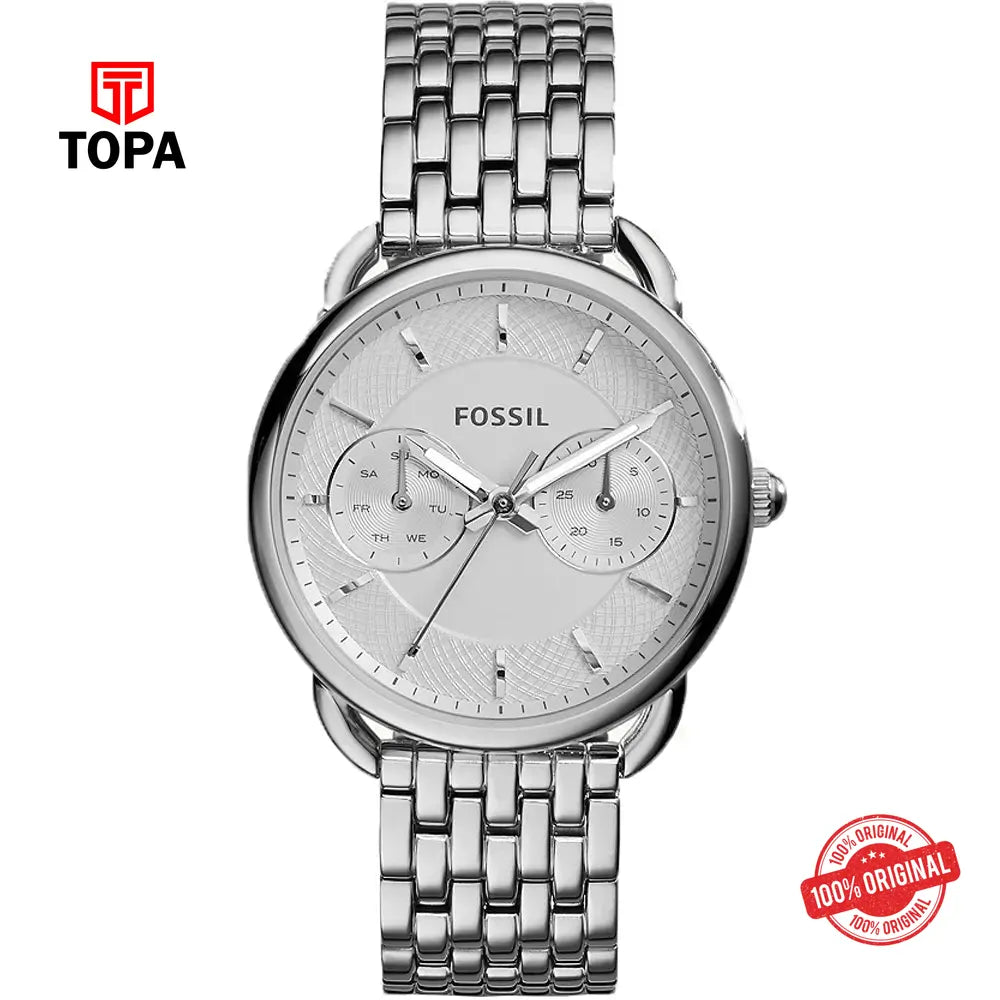 Fossil ES-3712 Tailor Metal Band Women Watch - Topa