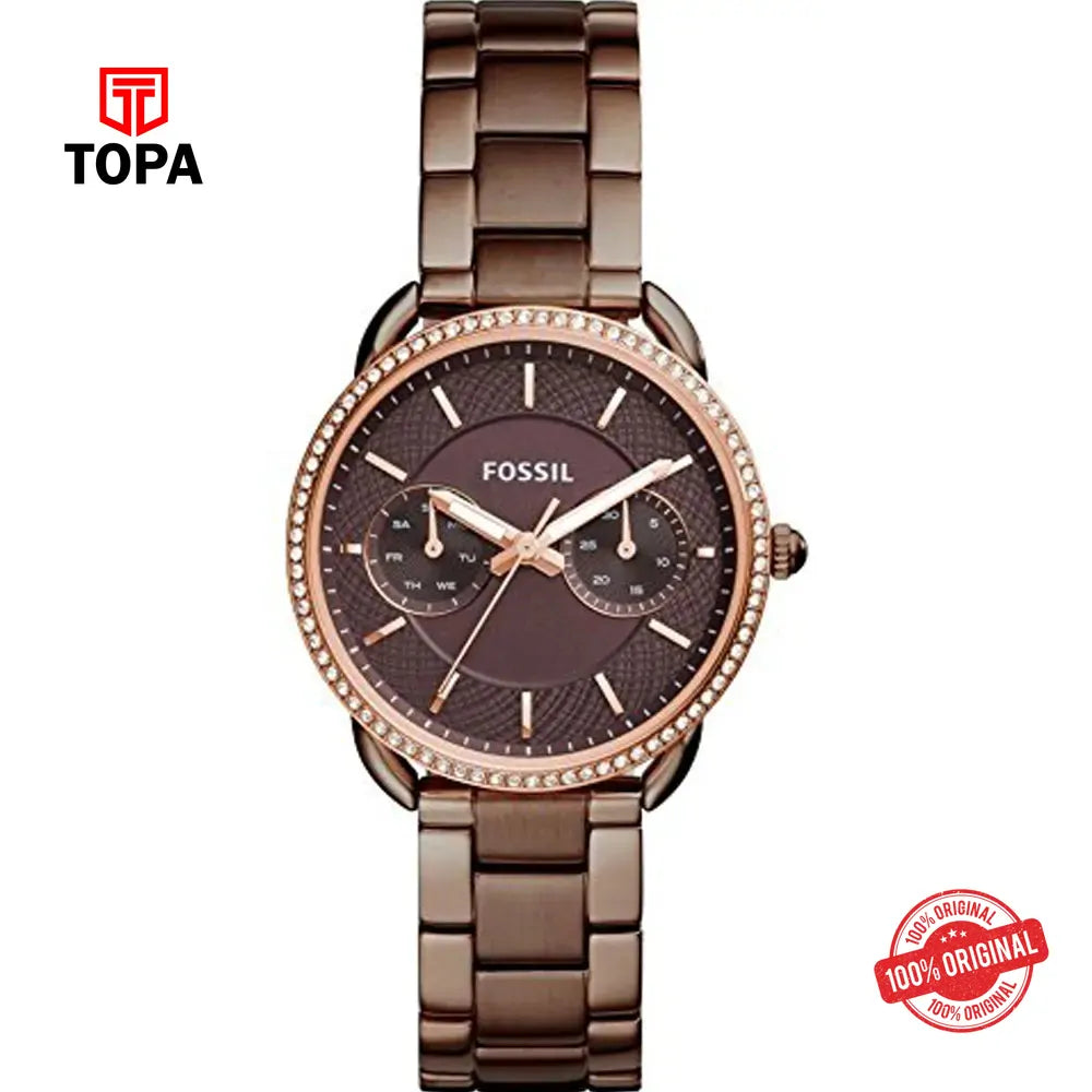 Fossil ES-4258 Metal Band Women Watch - Topa