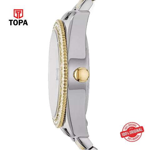 Fossil ES-4319 Metal Band Women Watch - Topa