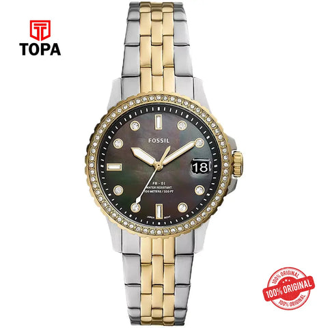 Fossil ES-4997 Metal Band Women Watch - Topa