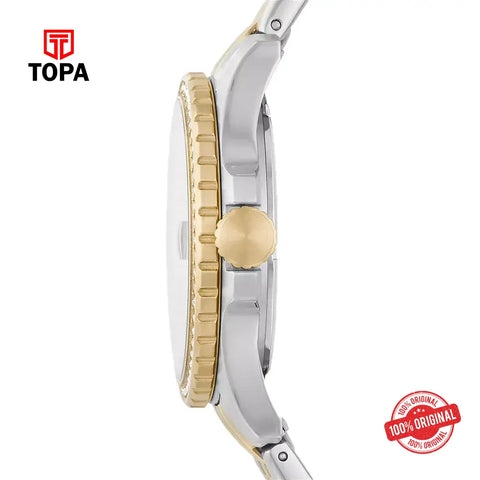 Fossil ES-4997 Metal Band Women Watch - Topa