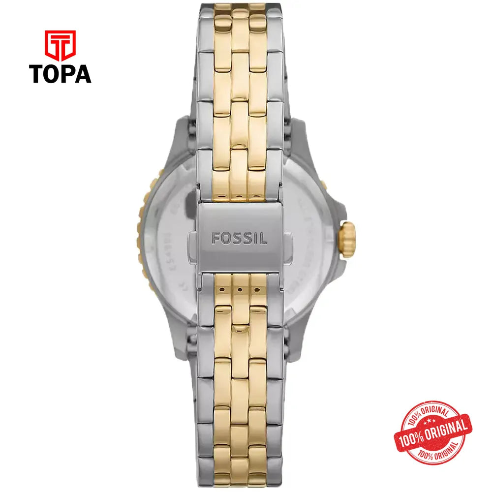 Fossil ES-4997 Metal Band Women Watch - Topa
