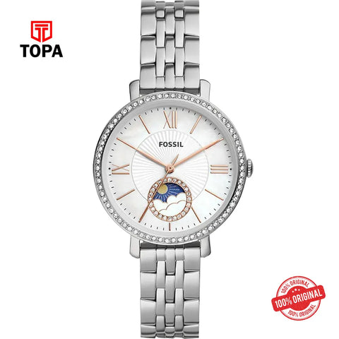 Fossil ES-5164 Jacqueline Metal Band Women Watch - Topa
