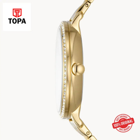 Fossil ES-5167 Jacqueline Metal Band Women Watch - Topa