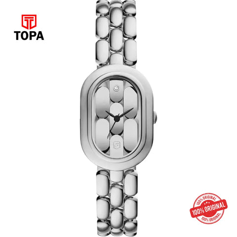 Fossil ES-5381 Sloan Metal Band Women Watch - Topa