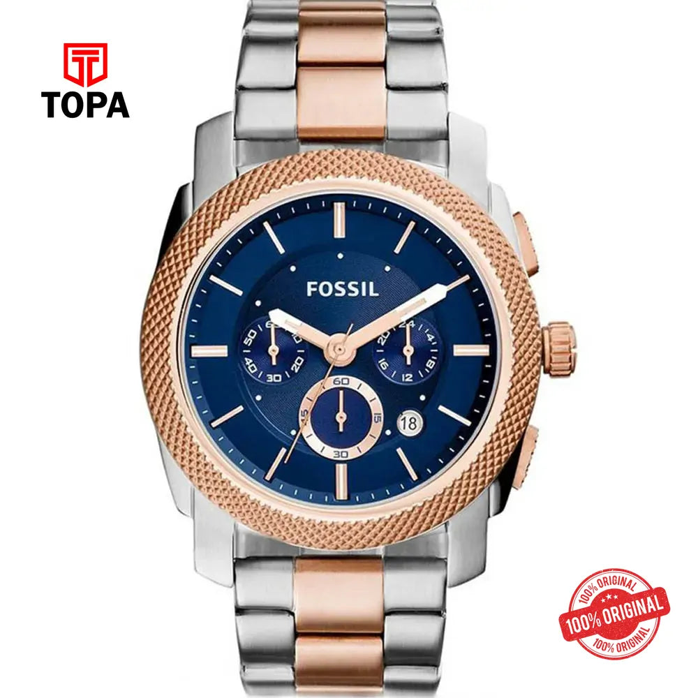 Fossil FS-5037 Metal Band Men Watch - Topa