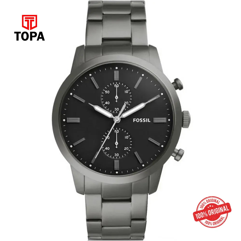 Fossil FS-5349 Townsman Metal Band Men Watch - Topa