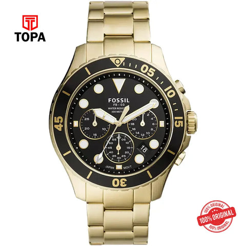 Fossil FS-5727 Metal Band Men Watch - Topa