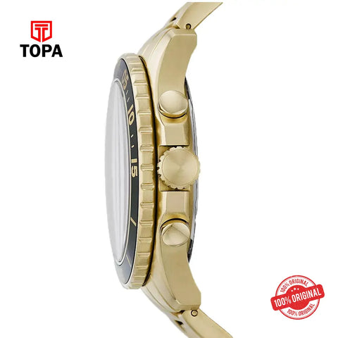 Fossil FS-5727 Metal Band Men Watch - Topa