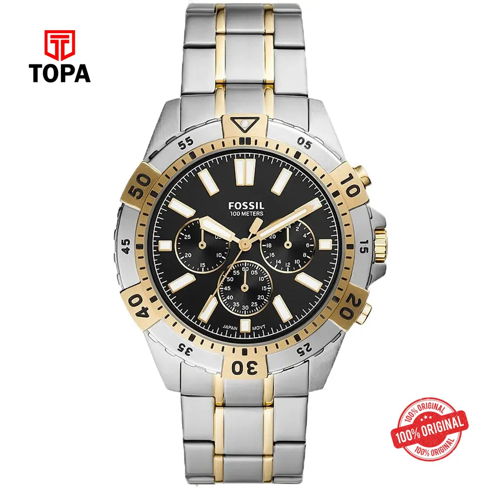 Fossil FS-5771 Metal Band Men Watch - Topa