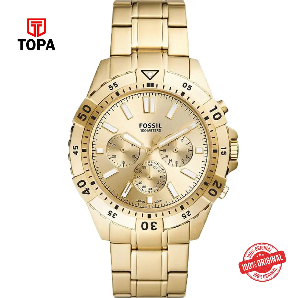 Fossil FS-5772 Metal Band Men Watch - Topa