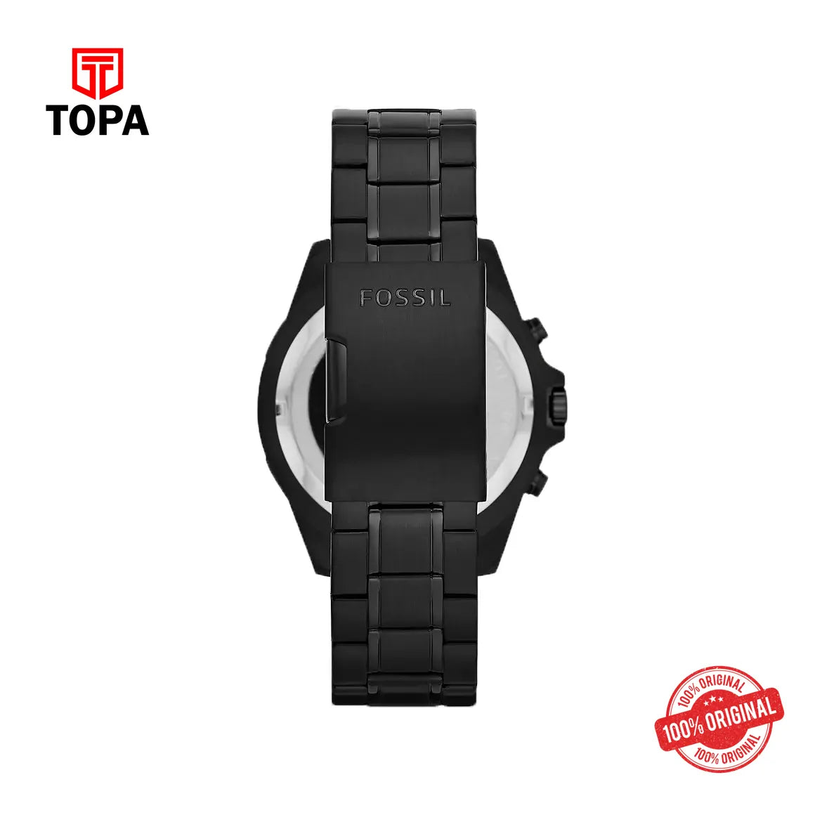 Fossil FS-5773 Garrett Metal Band Men Watch - Topa