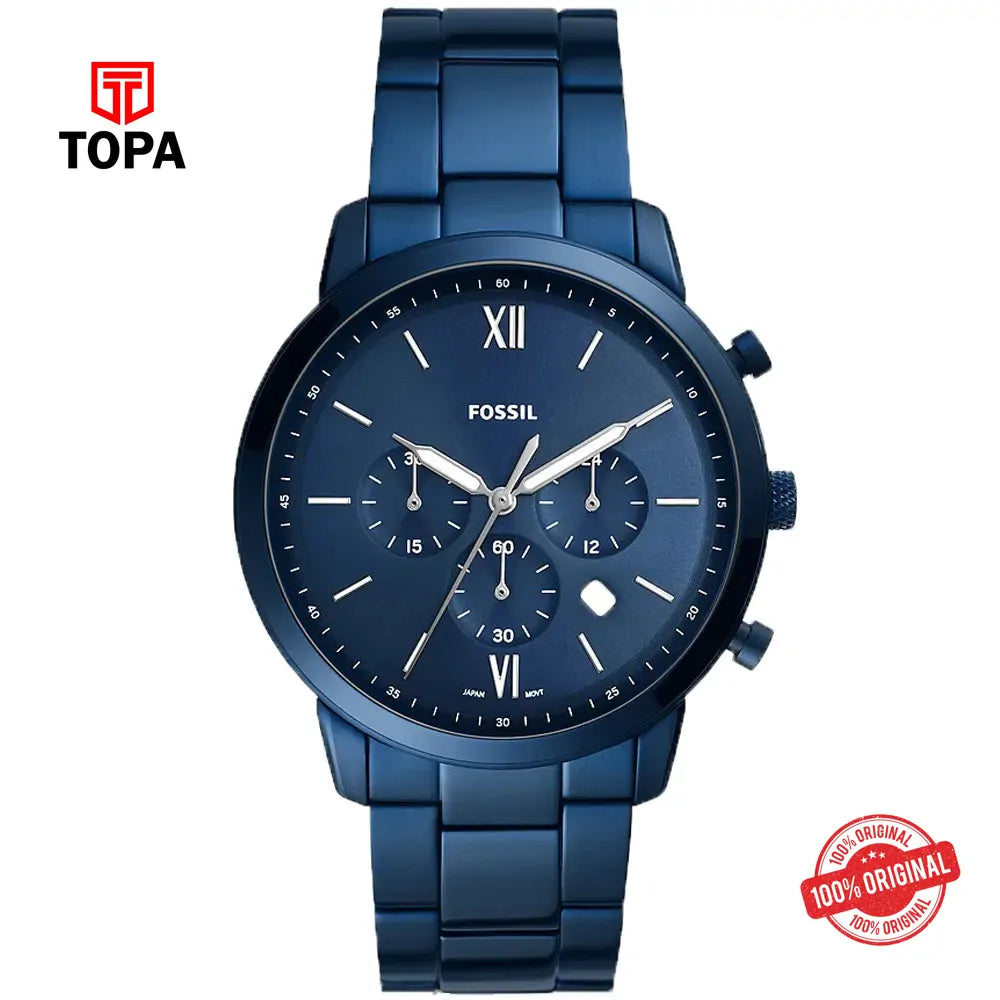 Fossil FS-5826 Neutra Metal Band Men Watch - Topa
