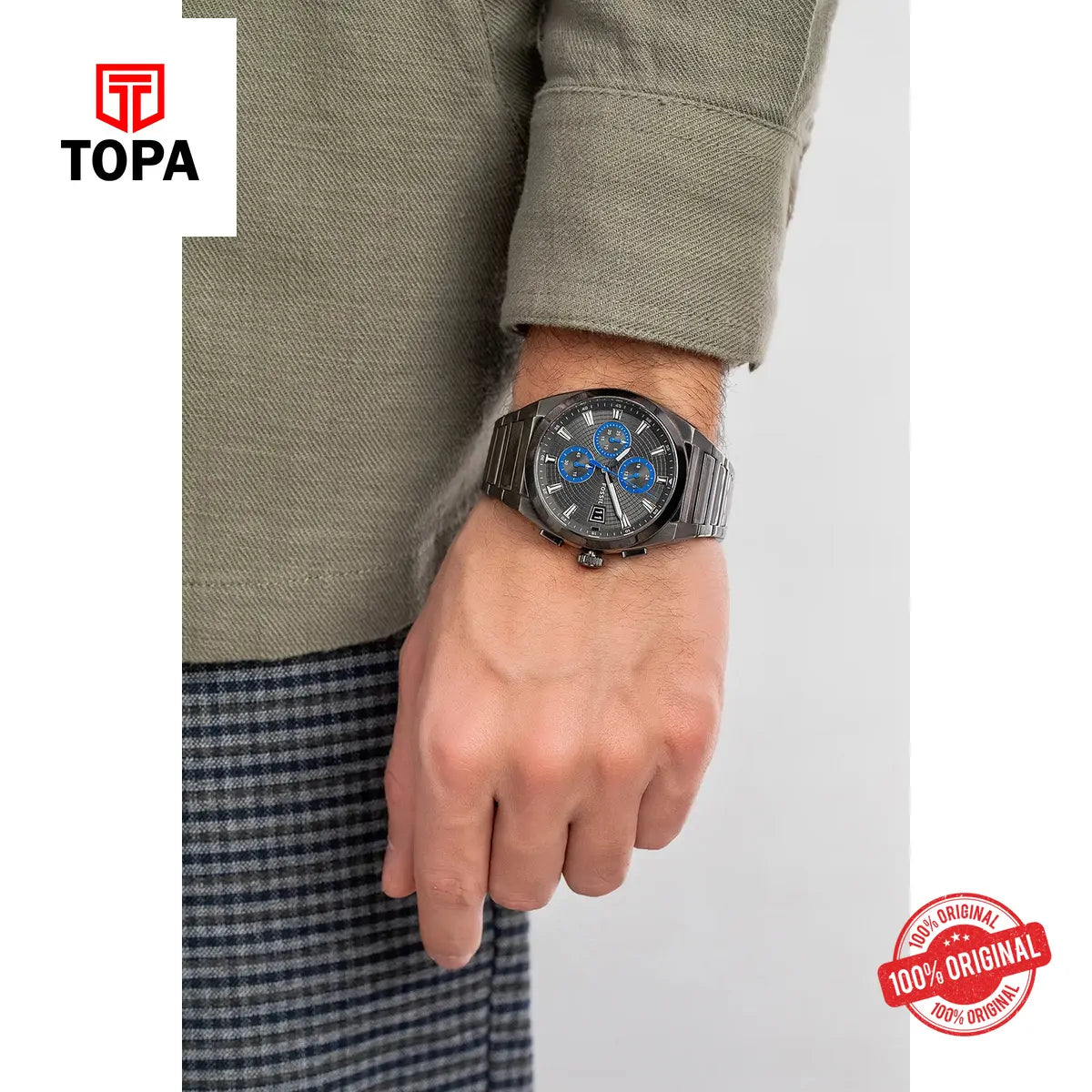 Fossil FS-5830 Chronograph Men Watch - Topa