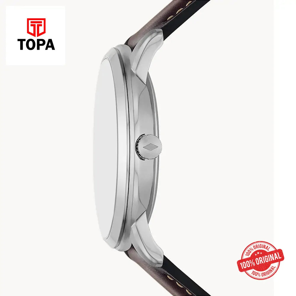 Fossil FS-5905 Neutra Leather Band Men Watch - Topa