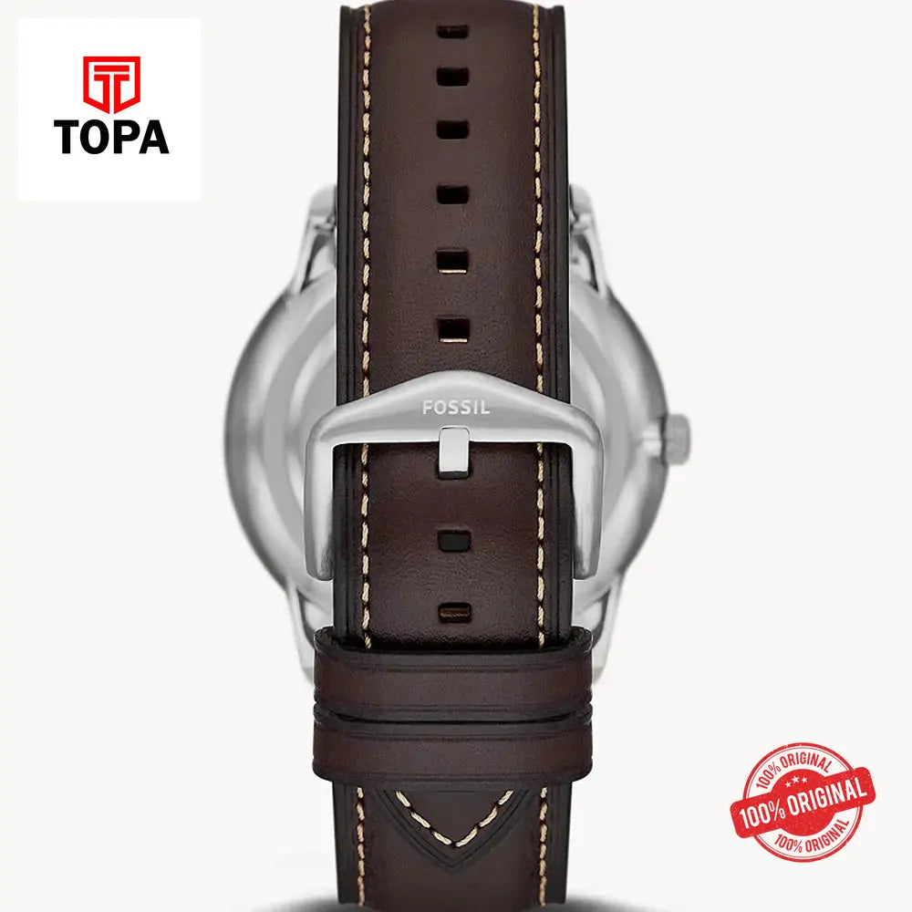 Fossil FS-5905 Neutra Leather Band Men Watch - Topa