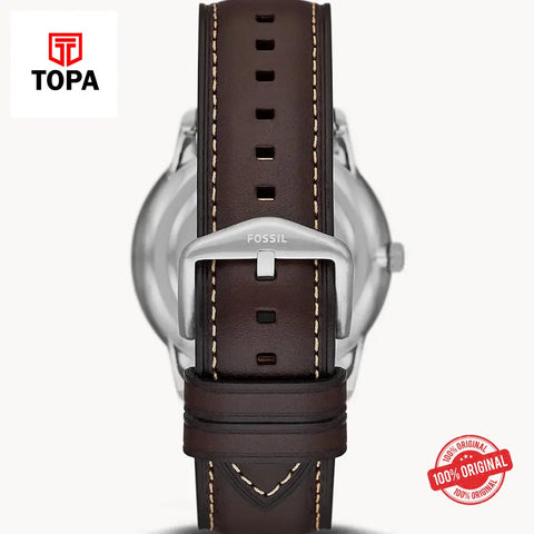 Fossil FS-5905 Neutra Leather Band Men Watch - Topa
