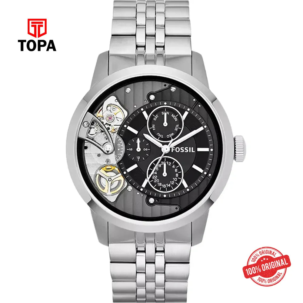 Fossil ME-1135 Metal Band Men Watch - Topa
