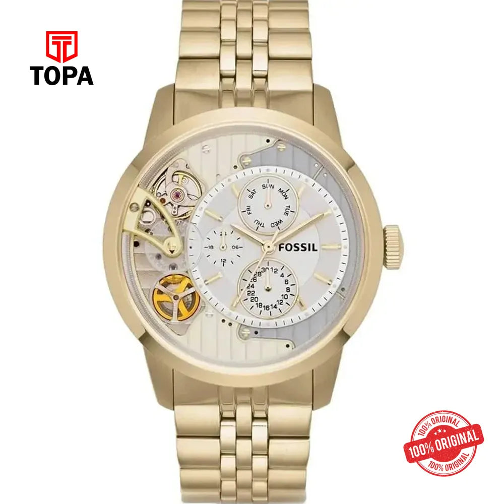 Fossil ME-1137 Metal Band Men Watch - Topa