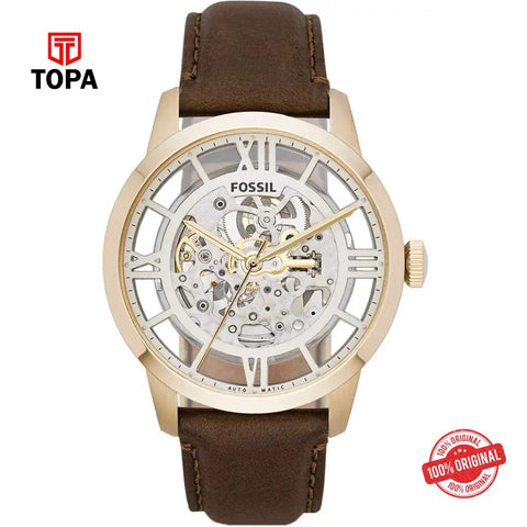 Fossil ME-3043 Townsman Leather Band Men Watch - Topa