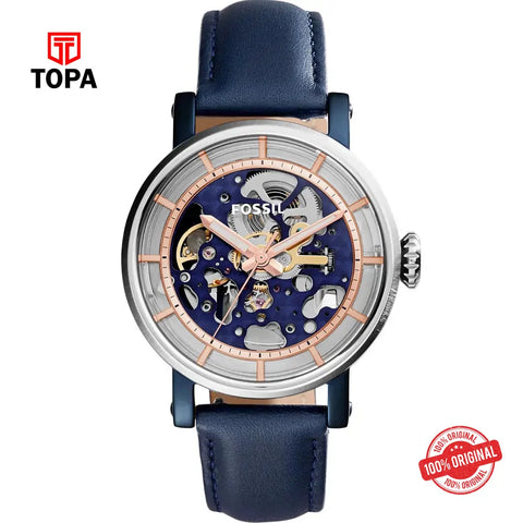 Fossil ME-3136 Original Boyfriend Leather Band Women Watch - Topa