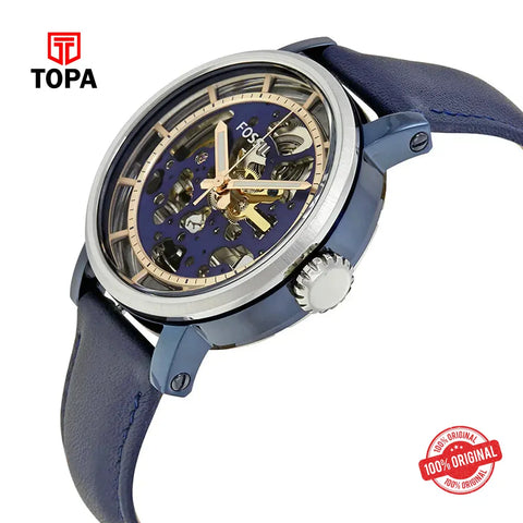 Fossil ME-3136 Original Boyfriend Leather Band Women Watch - Topa