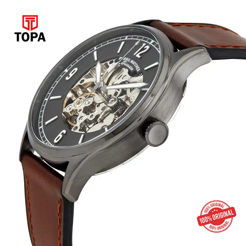 Fossil ME-3178 Forrester Automatic Leather Band Men Watch - Topa