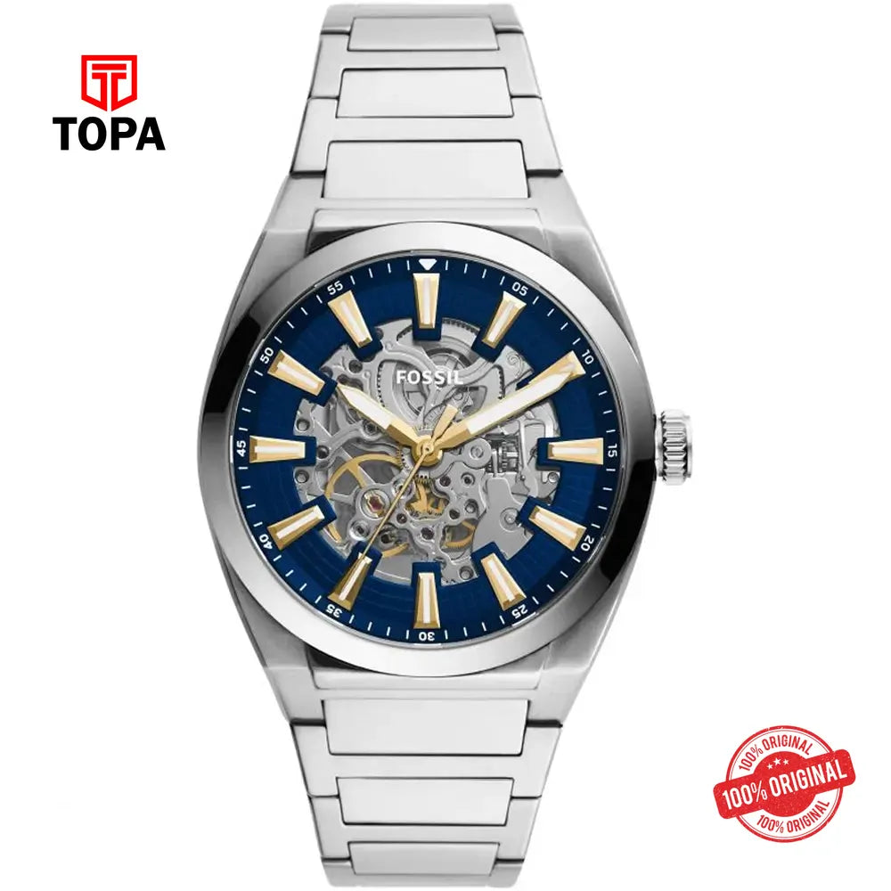 Fossil ME-3220 Everett Metal Band Men Watch - Topa