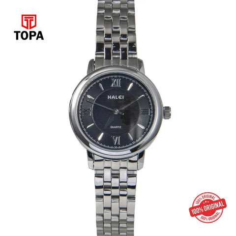 Halei 550L-07 Metal Band Women Watch - Topa