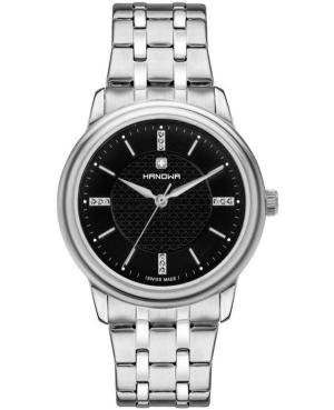 Hanowa 16-7087.04.007 Quartz Analog Women's Watch with black dial