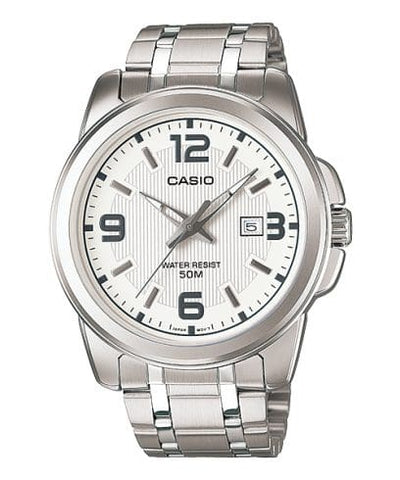 Casio MTP-1314D-7A Men's Analog Watch Stainless Steel Bracelet Water Resistant