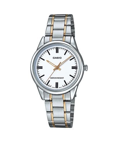 Casio LTP-V005SG-7A Women's Analog Watch Stainless Steel Bracelet Water Resistant