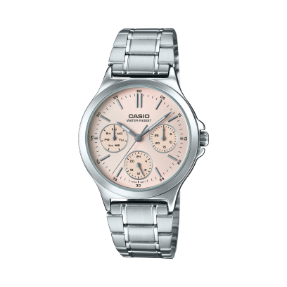 Casio LTP-V300D-4A Women's Analog Watch Stainless Steel Bracelet Water Resistant