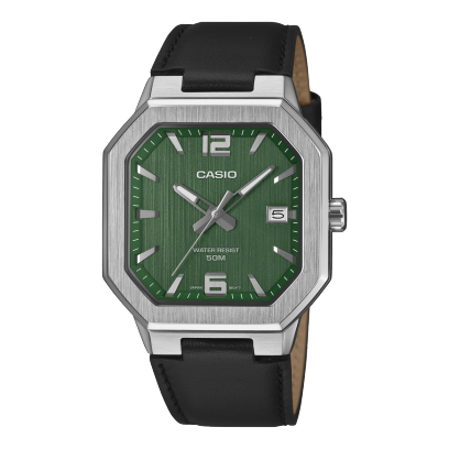 Casio MTP-B195L-3A Men's Analog Watch with Stainless Steel, Mineral Glass