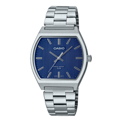 Casio MTP-B140D-2A Men's Analog Watch with Stainless Steel, Mineral Glass
