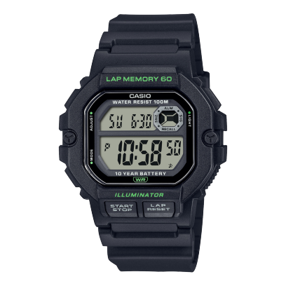 Casio WS-1400H-1A Quartz Digital Men's Watch