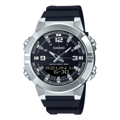 Casio AMW-870-1A Men's Analog Watch with Mineral Glass