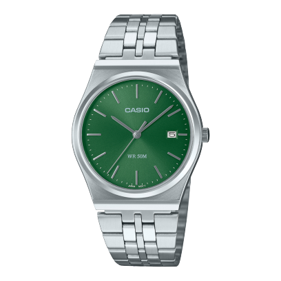 Casio MTP-B145D-3A Men's Analog Watch Stainless Steel Bracelet Water Resistant